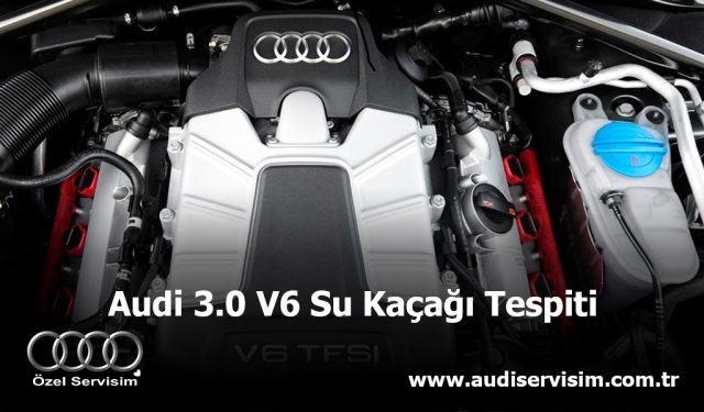 Audi 3.0 V6 Su Kaçağı Tespiti